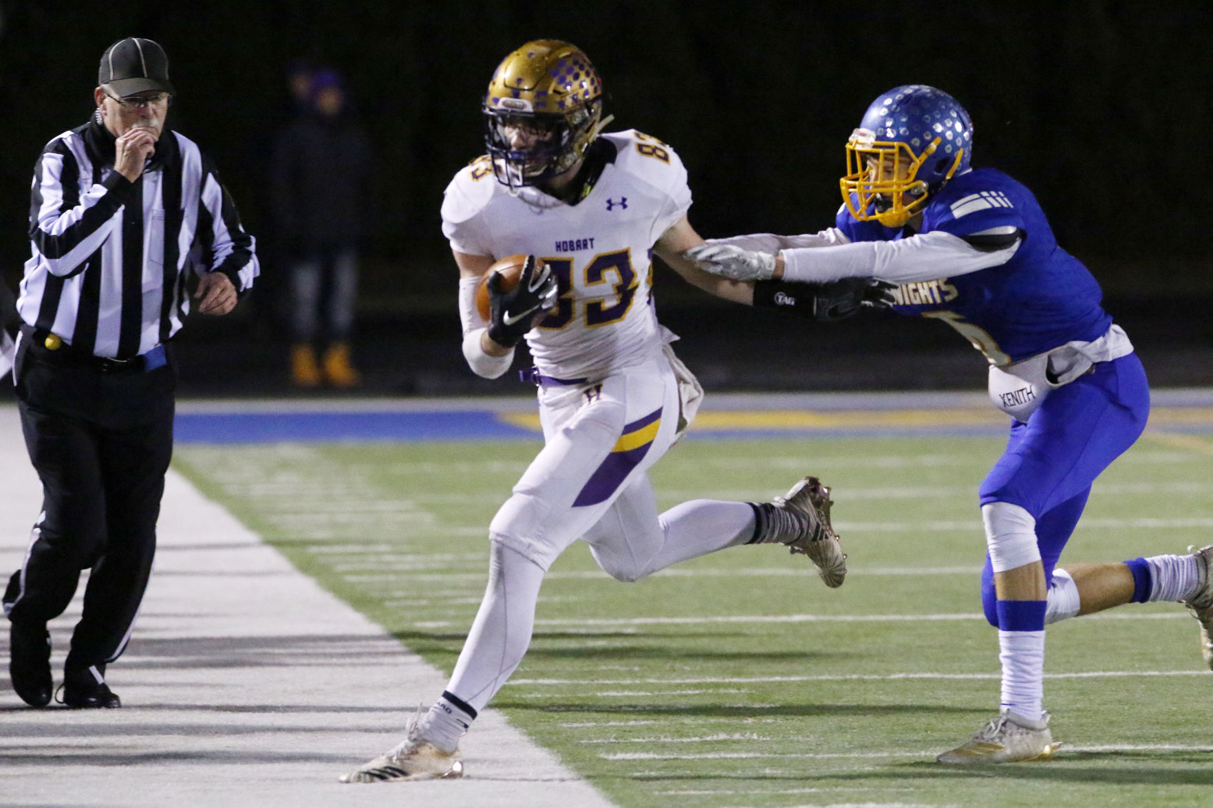 Gallery: 4A football semistate: Hobart vs. East Noble